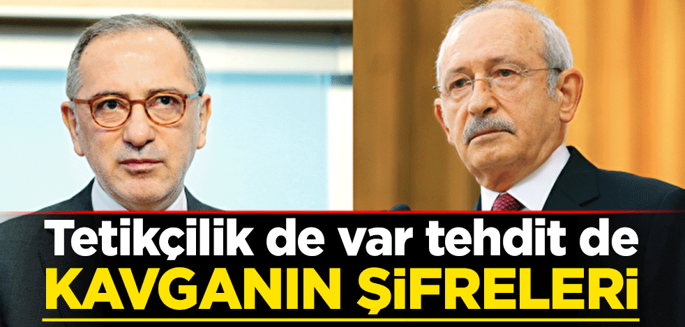 Tetikçilik de var tehdit de: Kılıçdaroğlu - Altaylı kavgasının şifreleri