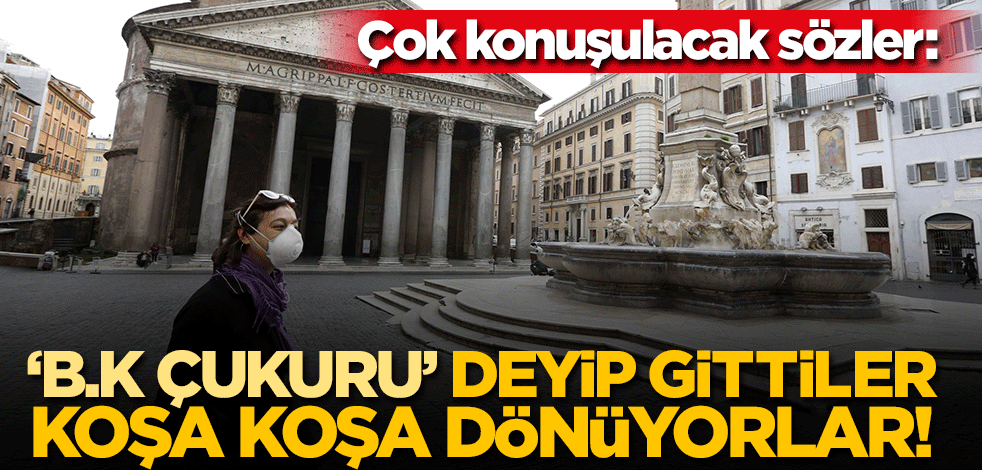 Tezel: ‘B.K çukuru’ deyip gittiler, koşa koşa dönüyorlar!