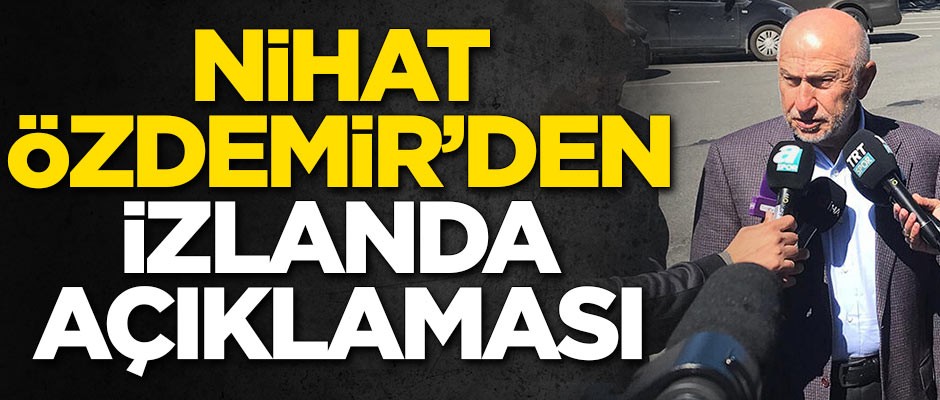 TFF Başkanı Nihat Özdemir'den İzlanda açıklaması
