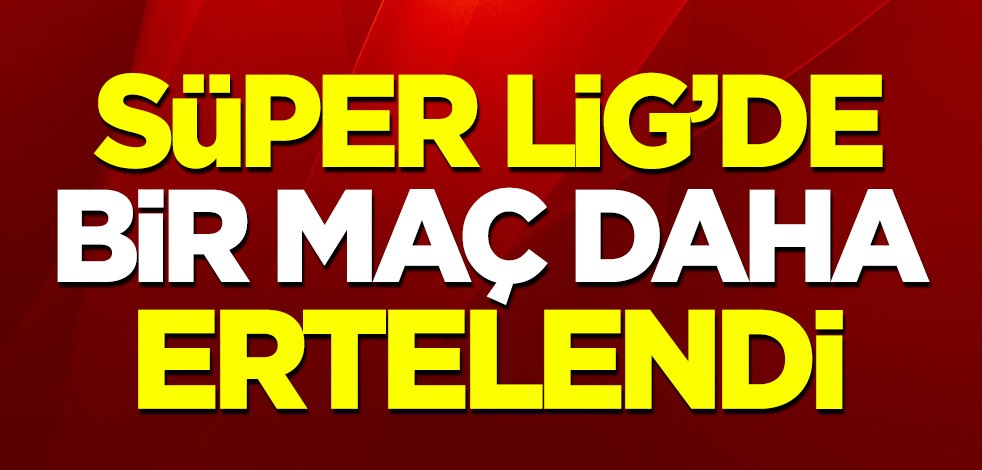 TFF duyurdu: Ankaragücü - Hatayspor koronavirüs nedeniyle ertelendi