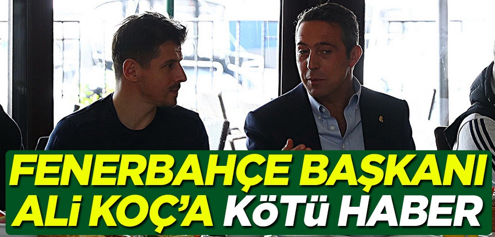 TFF, Fenerbahçe Kulübü Başkanı Ali Koç ve Sportif Direktörü Emre Belözoğlu'nu PFDK'ye sevk etti