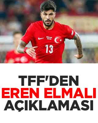 TFF'den Eren Elmalı açıklaması