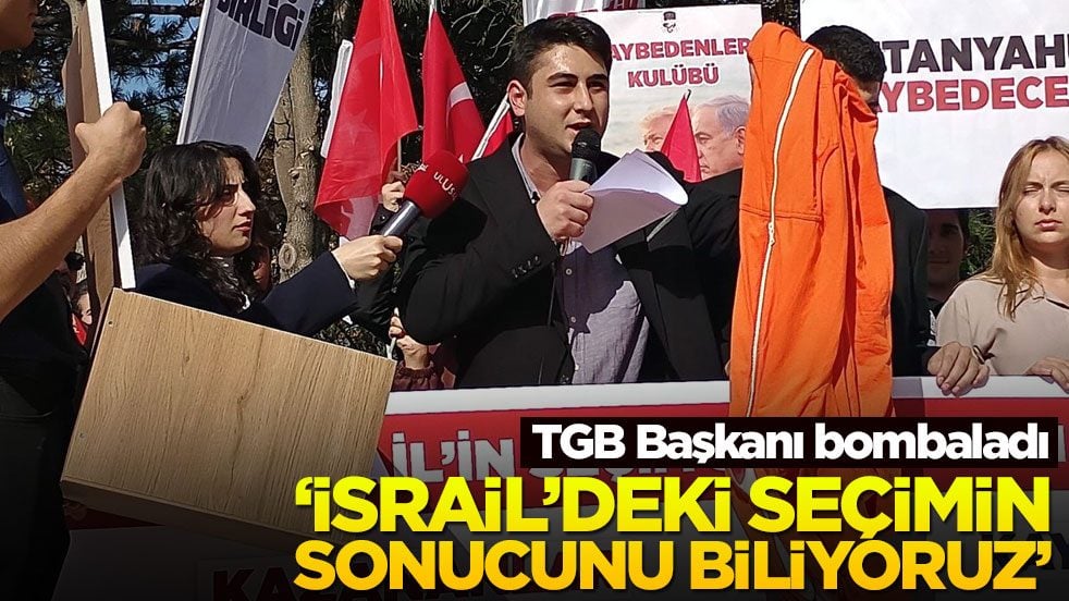 TGB Başkanı'ndan flaş sözler: İsrail'deki seçimin sonucunu biliyoruz