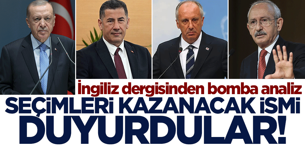 The Economist'ten bomba analiz: Seçimleri yeniden Erdoğan kazanacak!