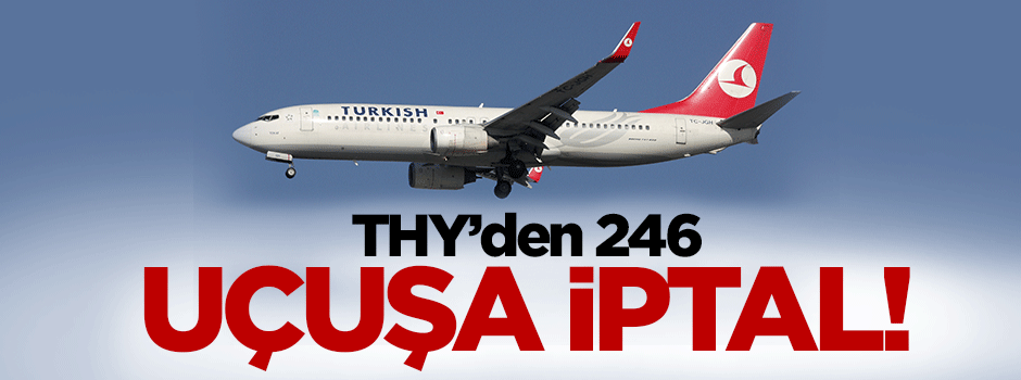 THY 246 seferini iptal etti