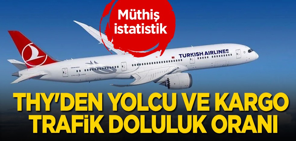 THY açıkladı! Yolcu ve kargo trafik doluluk oranı: 8 ayda 56 milyon yolcu taşıdı! Türkiye için müthiş istatistik