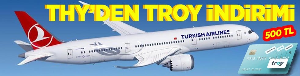 THY'den TROY indirimi