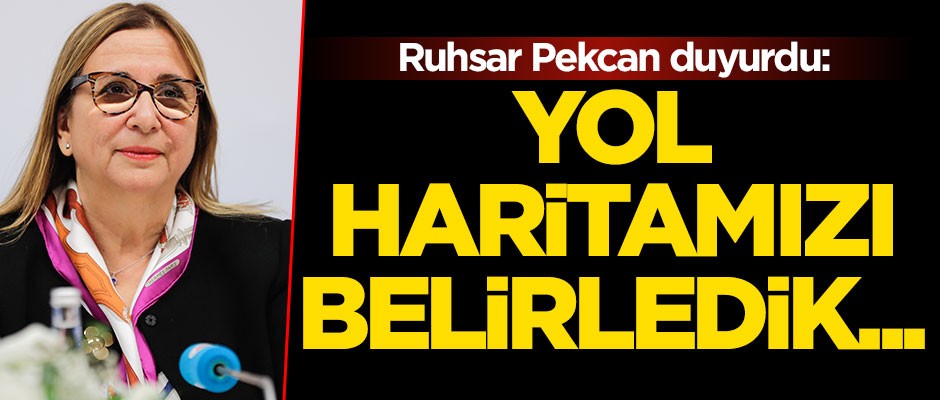 Ticaret Bakanı Ruhsar Pekcan önlemleri anlattı: Yol haritamızı belirledik...