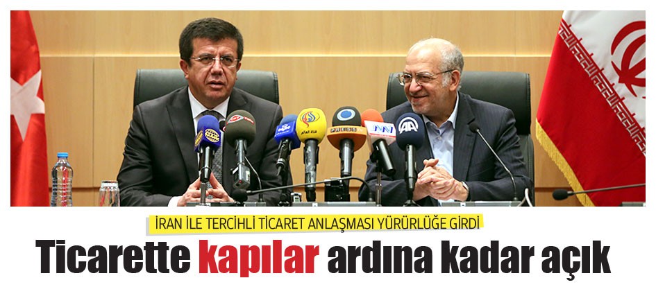 Ticarette kapılar ardına kadar açık