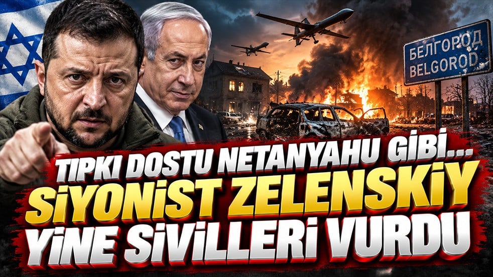 Tıpkı dostu Netanyahu gibi… Siyonist Zelenskiy yine sivilleri vurdu