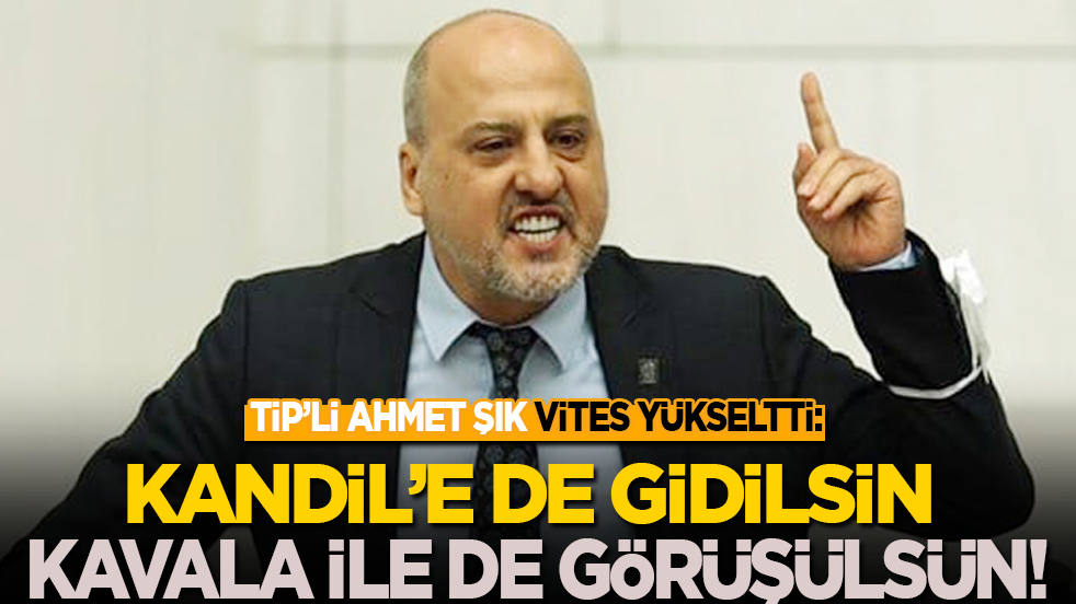 TİP’li Ahmet Şık vites yükseltti: Kandil'e de gidilsin, Kavala’yla da görüşülsün!
