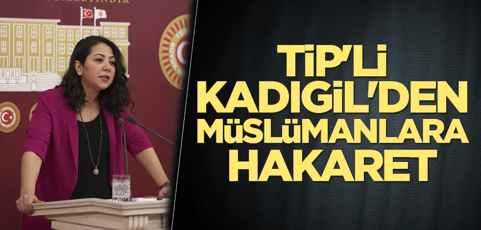 TİP'li Kadıgil'den Müslümanlara hakaret