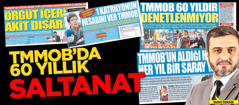 TMMOB’da muhalif sese tahammül yok