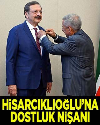 TOBB Başkanı Hisarcıklıoğlu'na Tataristan 