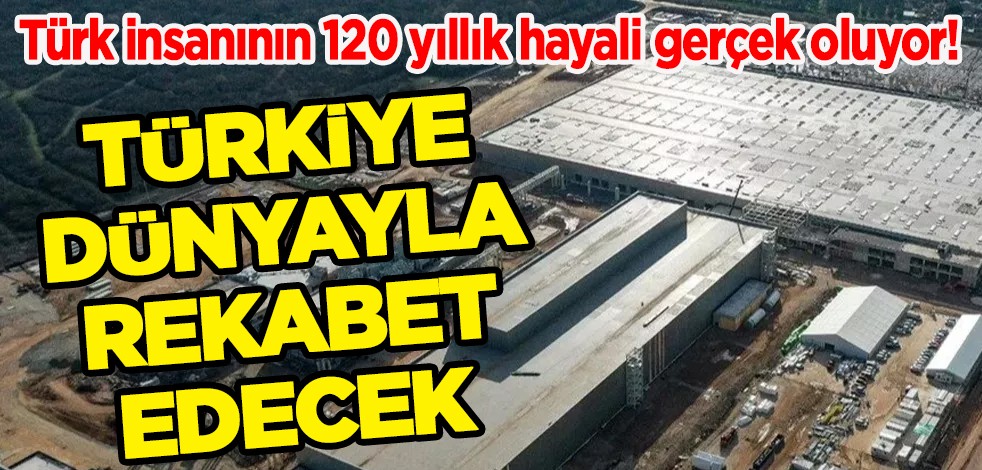(TOBB) Başkanı Rifat Hisarcıklıoğlu: Türkiye'nin 120 yıllık hayali gerçek oluyor! Dünyayla rekabet edecek!