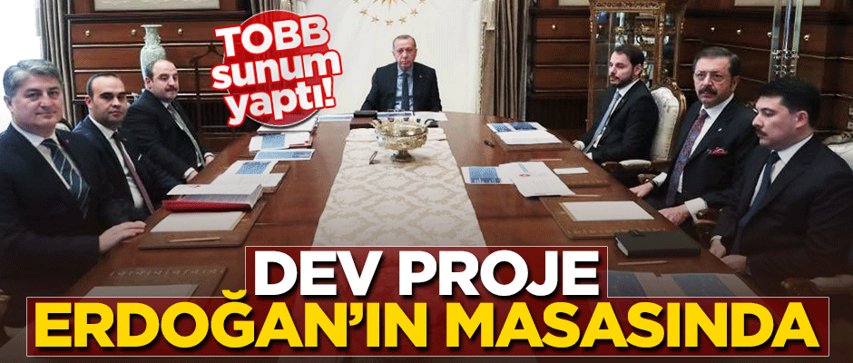 TOBB sunum yaptı! Yerli otomobil projesi nihayet Erdoğan'ın masasında