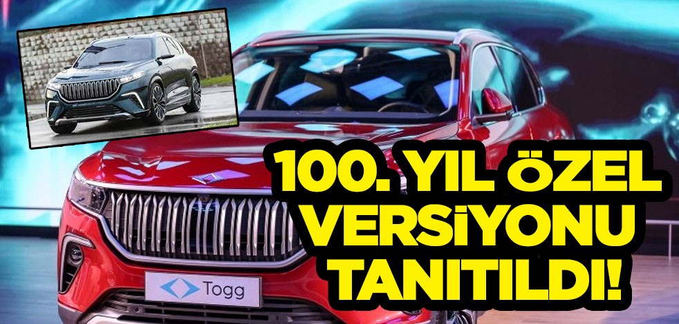 TOGG 100. Yıl özel versiyonu tanıtıldı! Herkes merak ediyordu: Türkiye'den otomotiv sektörüne cevap