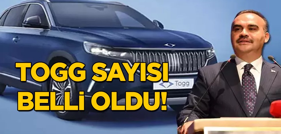TOGG banttan indi ardından TOGG sayısı resmen belli oldu! Bakan Kacır duyurdu