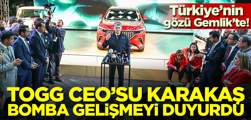 TOGG CEO'su duyurdu: 19 firmayla anlaşma yaptık