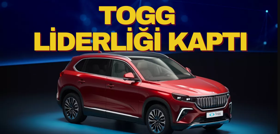 Togg, elektrikli otomobil pazarının lideri oldu