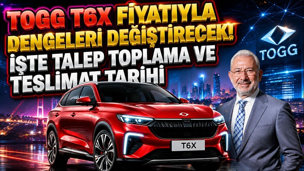 TOGG T6X fiyatıyla dengeleri değiştirecek! İşte talep toplama ve teslimat tarihi