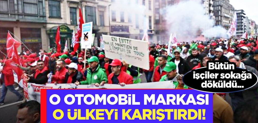 TOGG Tesla'dan çok daha iyi çıktı! Brüksel'de binlerce işçi Audi çalışanlarıyla dayanışma eylemi düzenledi