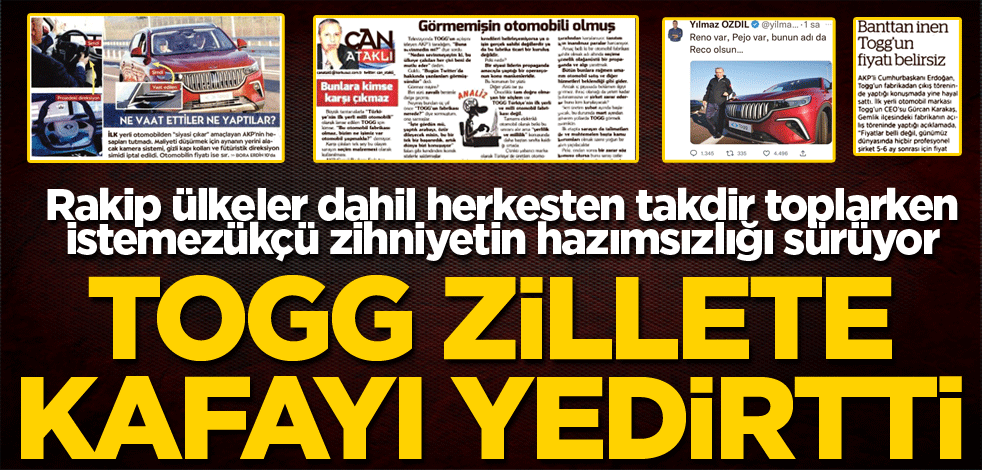 TOGG zillete kafayı yedirtti