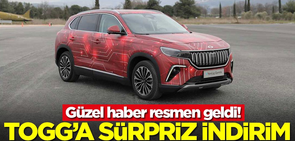 Togg'a sürpiz indirim! Fiyatı belli olmadı ama...