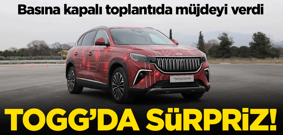 TOGG'da 2022 sürprizi! Milletvekilleri sıraya girdi