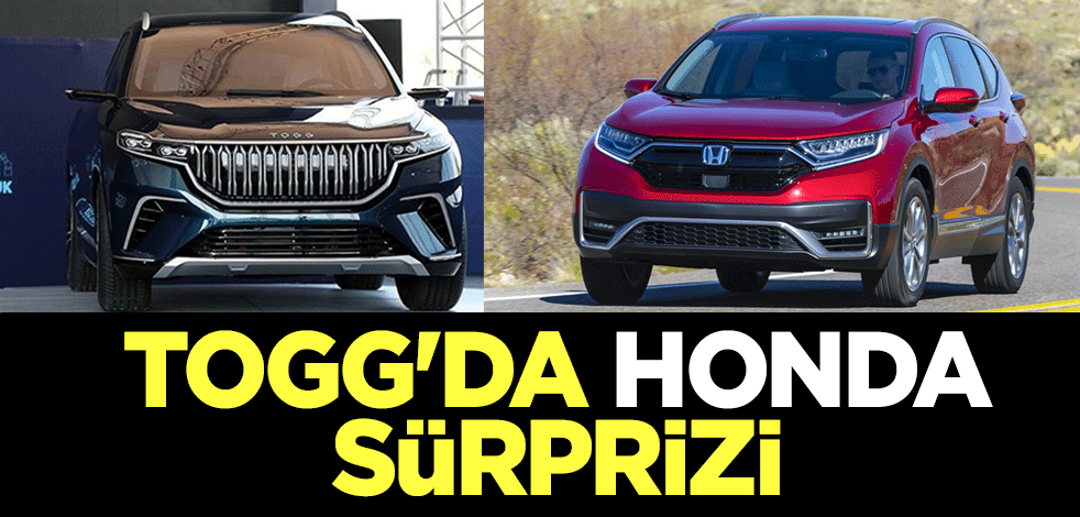 TOGG'da Honda sürprizi