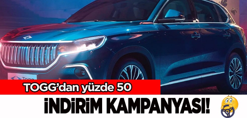 TOGG’dan yüzde 50 indirim fırsatı! Beklenen haber geldi: Son gün 19 Haziran! Vatandaş çoktan sıraya girdi!