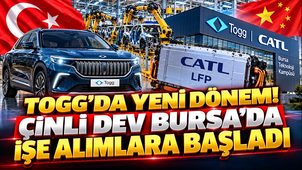 Togg’un Bursa üssünde yeni dönem! Çinli şirket işe alımlara başladı