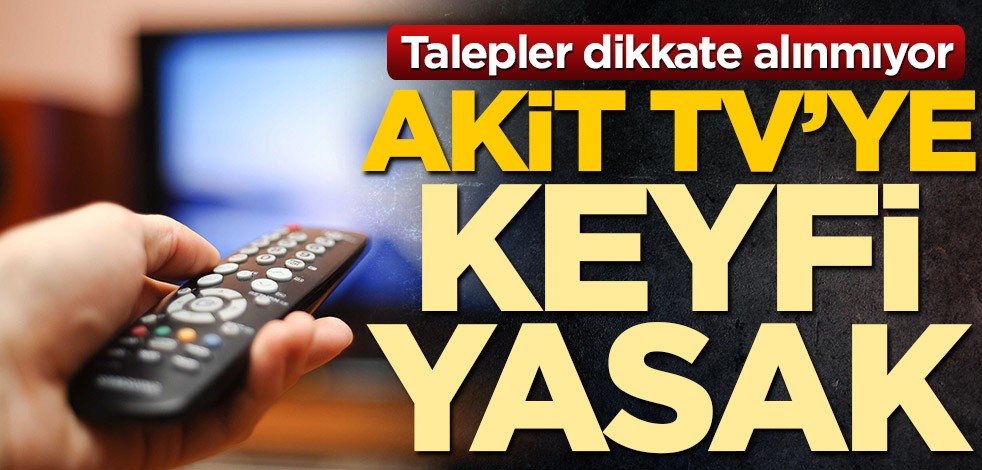 Tokat Cezaevi’nde Akit TV’ye keyfi yasak