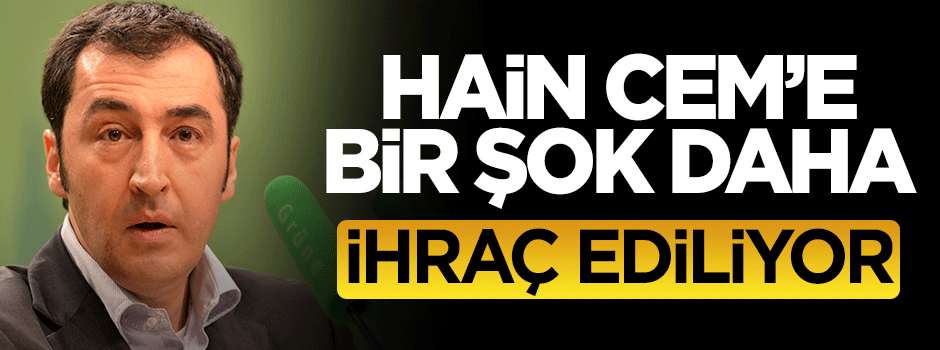 Tokatlılar hain Cem Özdemir'i ihraç ediyor