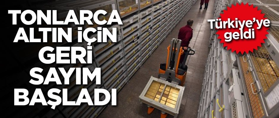 Tonlarca altın için geri sayım başladı