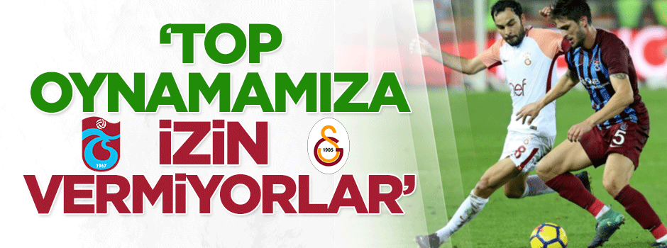 Fernando: Top oynamamıza izin vermiyorlar