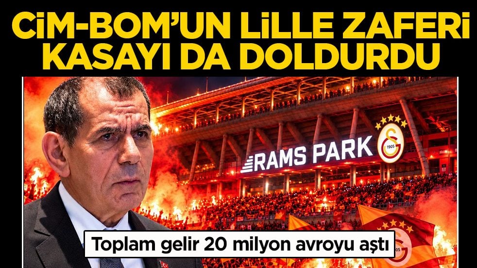 Toplam gelir 20 milyon avroyu aştı: Cim-Bom’un Lille zaferi kasayı da doldurdu