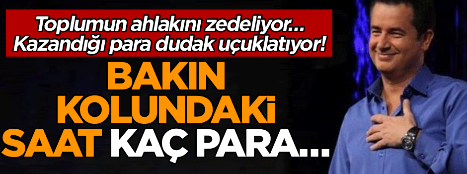 Toplumun ahlakını zedeliyor… Kazandığı para dudak uçuklatıyor! Bakın kolundaki saat kaç para…