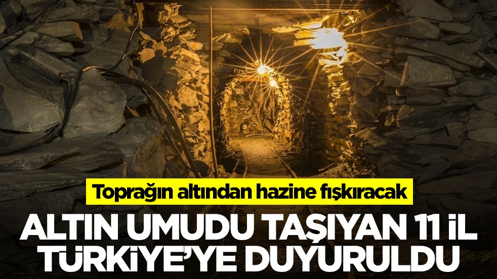 Toprağın altından hazine fışkıracak: Altın umudu taşıyan 11 il Türkiye'ye duyuruldu
