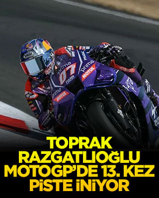 Toprak Razgatlıoğlu MotoGP’de 13. kez piste iniyor