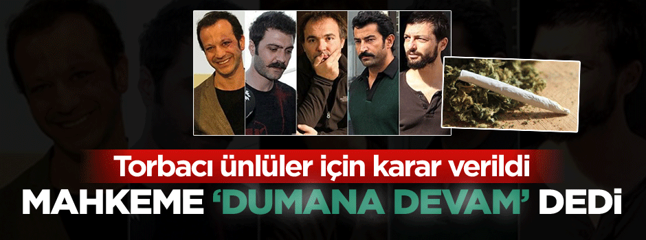 Torbacı ünlüler hakkında tuhaf karar