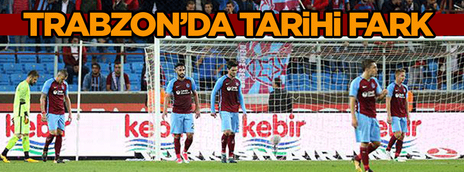 Trabzonspor, Akhisar'a 6-1 yenildi