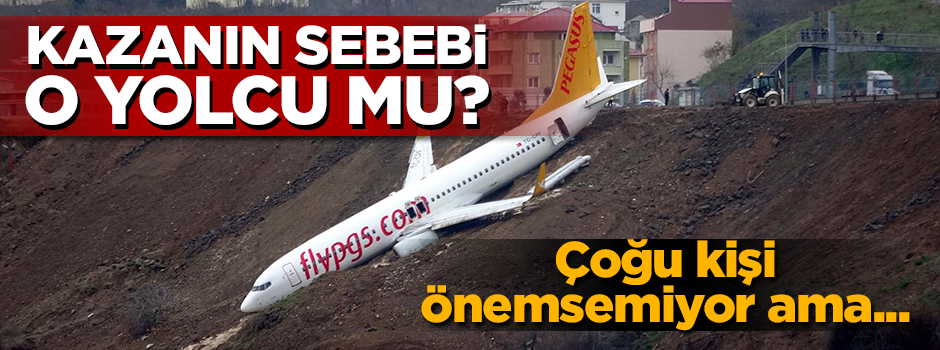 Trabzon'da pistten çıkan uçakla ilgili şok iddia: Cep telefonu neden olmuş olabilir