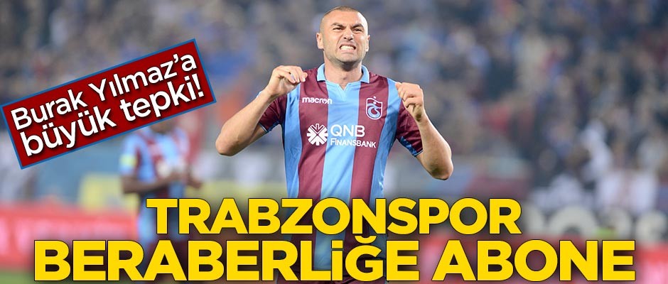 Trabzonspor beraberliğe abone