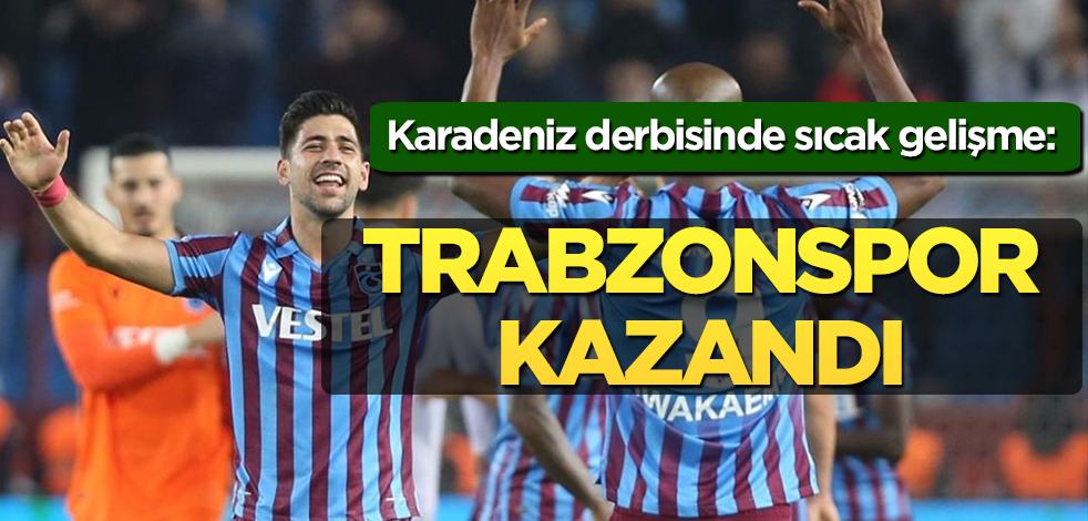 Trabzonspor, Çaykur Rizespor’u 2-1 mağlup etti