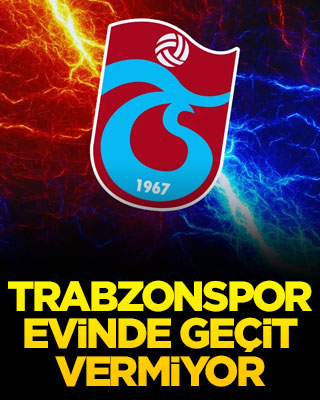 Trabzonspor evinde geçit vermiyor!