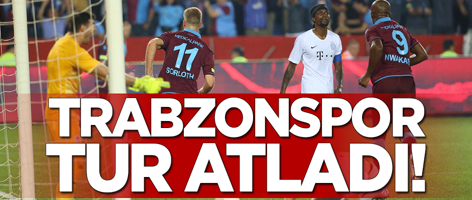 Trabzonspor tur atladı!