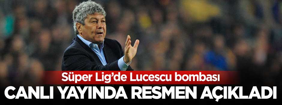 Trabzonspor'da Mircea Lucescu bombası