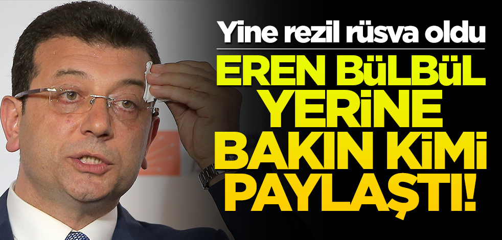 Trabzonspor'u kutlamak isteyen İmamoğlu rezil oldu! Şehit Eren Bülbül yerine paylaştığı fotoğraf...