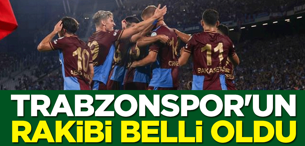 Trabzonspor'un Şampiyonlar Ligi play-off turundaki rakibi Kopenhag oldu